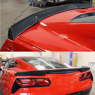 Spoileris (karbons) Chevrolet Corvette C7 2013–2019 foto 3