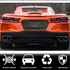 Chevrolet Corvette C8 2019– Bagāžnieka vāka uzlika, Carbon (2019-2022, Carbon) foto 2