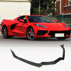 Chevrolet Corvette C8 2019– Priekšējā bufera lūpa Lip (2019-2022, oglekļa šķiedra) foto 1