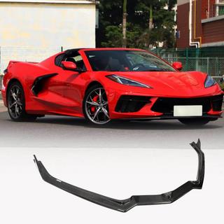 Priekšējā bufera lūpa Lip (2019-2022, oglekļa šķiedra) Chevrolet Corvette C8 2019– foto 1