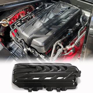 Dzinēja vāks (2019-2022, Oglekļa šķiedra) Chevrolet Corvette C8 2019– foto 1