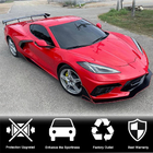 Chevrolet Corvette C8 2019– Spoileris V1 (ogleklis) foto 2