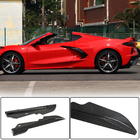 Chevrolet Corvette C8 2019– Sānu sliekšņi (oglekļa šķiedra) foto 1