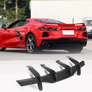 Aizmugurējā bampera difuzors V2 (2019-2022, Karbons) Chevrolet Corvette C8 2019– foto 1
