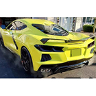 Chevrolet Corvette C8 2019– Spoileris V2 (oglekļa šķiedra) foto 3
