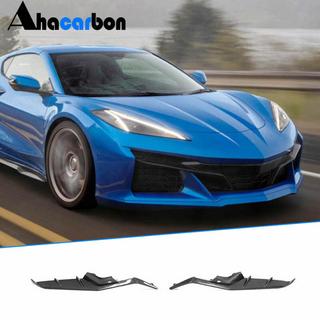 Oglekļa šķiedras priekšējā bampera uzlikas (Z06, 2020-2024) Chevrolet Corvette C8 2019– foto 1