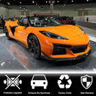 Chevrolet Corvette C8 2019– Aizmugurējā bufera difuzors (Z06, 2022-2024, karbonšķiedra) foto 5