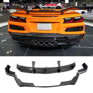 Aizmugurējā bufera difuzors (Z06, 2022-2024, karbonšķiedra) Chevrolet Corvette C8 2019– foto 1