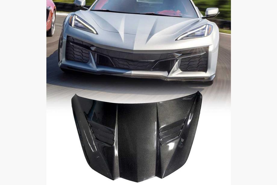Chevrolet Corvette C8 2019– Motora pārsegs (Z06, 2022-2024, oglekļa šķiedra) Image