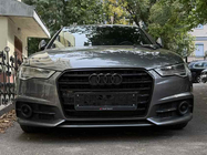 Audi A6 C7 2011–2017 Priekšējā melnā radiatora reste S-Style (2014-2017) foto 1