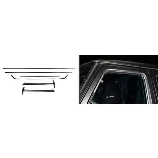 Priekšējo statņu un jumta uzlikas (karbons) Mercedes G class W465 2025– foto 2