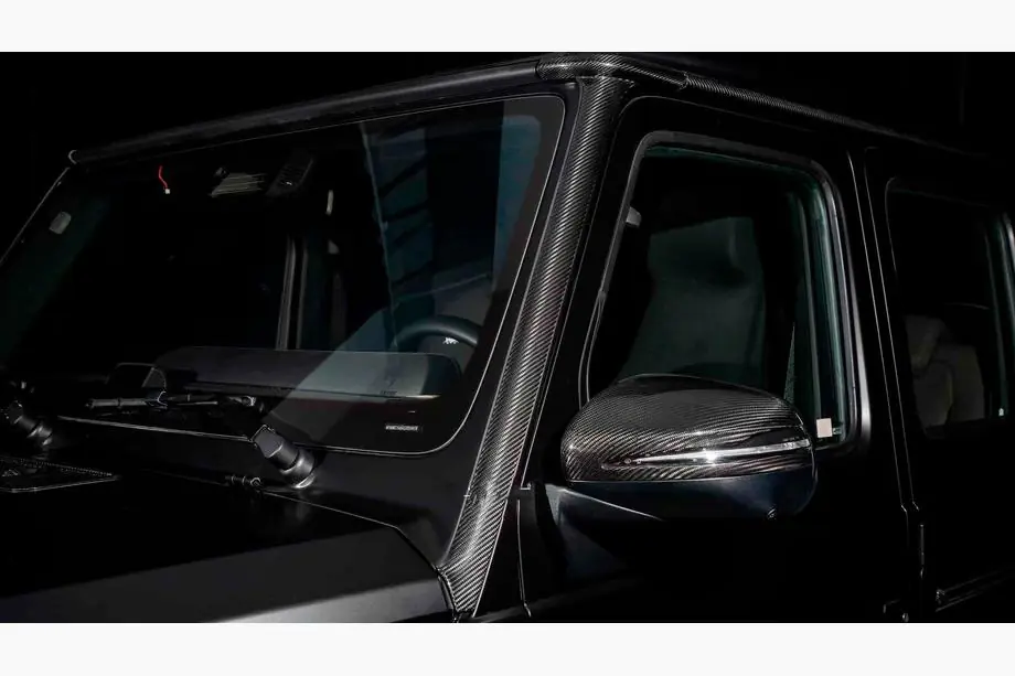 Mercedes G class W465 2025– Priekšējo statņu un jumta uzlikas (karbons) Image