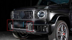Mercedes G class W465 2025– Pagrieziena rādītāju ietvari (Karbons) foto 2