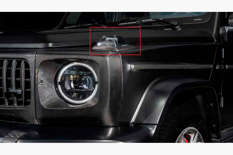 Mercedes G class W465 2025– Pagrieziena rādītāju ietvari (Karbons) Image