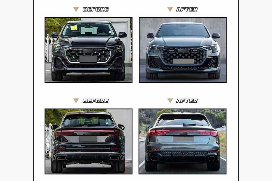 Audi Q8 2018– RSQ8 virsbūves komplekts (2024+) Image