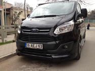 Ford Custom 2013–2022 Priekšējā bufera lūpas spoilers (2013-2017, krāsošanai) foto 3