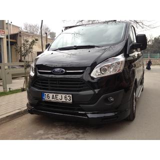 Priekšējā bufera lūpas spoilers (2013-2017, krāsošanai) Ford Custom 2013–2022 foto 3