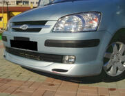 Hyundai Getz 2002– Priekšējā apakšējā spoilerlūpa (krāsošanai) foto 4