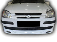 Hyundai Getz 2002– Priekšējā apakšējā spoilerlūpa (krāsošanai) foto 1