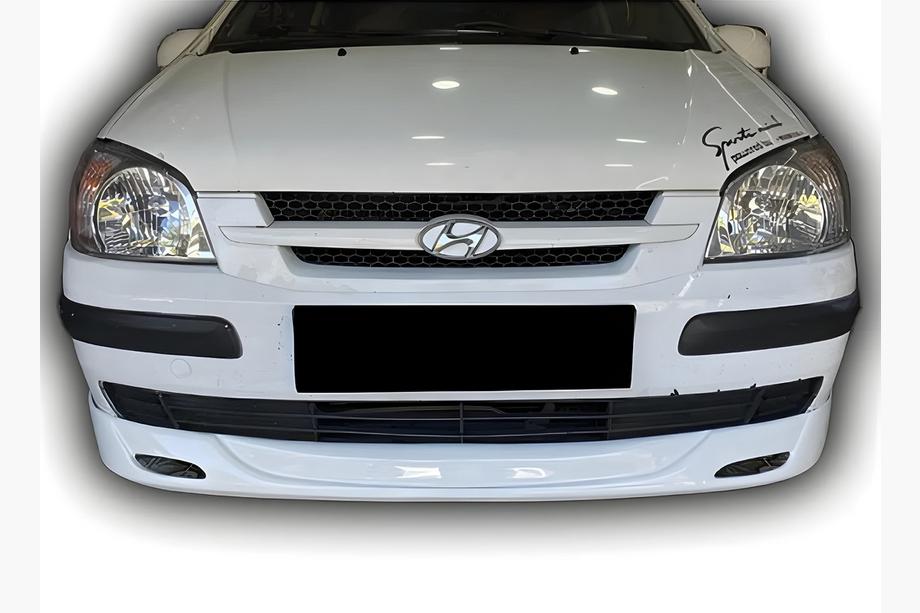 Hyundai Getz 2002– Priekšējā apakšējā spoilerlūpa (krāsošanai) Image