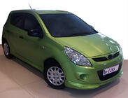 Hyundai I-20 2008–2012 Priekšējā apakšējā spoilerlūpa (krāsošanai) foto 1
