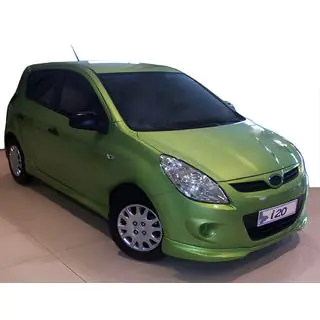 Priekšējā apakšējā spoilerlūpa (krāsošanai) Hyundai I-20 2008–2012 foto 1