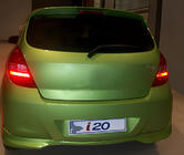 Hyundai I-20 2008–2012 Aizmugurējā apakšējā uzlika (krāsošanai) foto 1