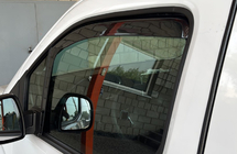 Opel Combo 2019– Logu vēja deflektori ieliekamie Niken Luxury (2 gab.) foto 2