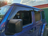 Jeep Wrangler 2018– Logu vēja deflektori Niken Luxury (4 gab.) foto 3