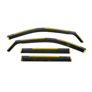 Ievietojamie logu vēja deflektori Niken Luxury (4 gab.) Jeep Grand Cherokee WK2 2010–2021 foto 1