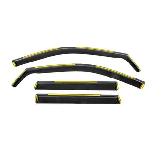 Ievietojamie logu vēja deflektori Niken Luxury (4 gab.) Jeep Grand Cherokee WK2 2010–2021 foto 1