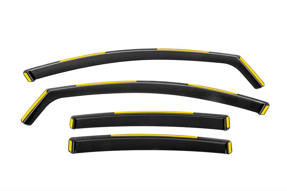 Opel Insignia 2008–2017 Ieliekamie logu deflektori Niken Luxury (SD/HB, 2008-2013, 4 gab.) Image