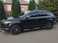 Audi Q7 2005–2015 Jumta bagāžnieka šķērsstieņi integrētām jumta reliņām Skybar V2 120 cm (2 gab.) foto 4