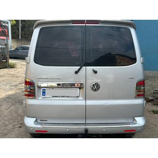 Numura zīmes augšējā līste veramajām durvīm (nerūsējošais tērauds) Volkswagen T5 Transporter 2003–2010 foto 4