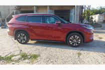 Toyota Highlander 2019– Logu vēja deflektori ar hromētu līsti Niken Luxury (4 gab.) foto 9