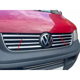 Radiatora režģa apmale (nerūsējošais tērauds) Volkswagen T5 Transporter 2003–2010 foto 1