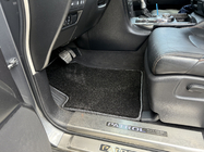 Nissan Armada 2016–2024 Deluxe tekstila paklājiņi (3 rindas, melni) foto 7