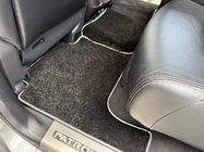 Nissan Armada 2016–2024 Deluxe tekstila paklājiņi (3 rindas, melni) foto 9