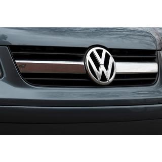 Centrālās radiatora restes uzlikas (2 gab., nerūsējošais tērauds) Volkswagen T5 Transporter 2003–2010 foto 1