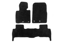 Toyota Land Cruiser 200 2007–2021 Tekstila salona paklaji Deluxe V-2 (2012-2021, melni) foto 2