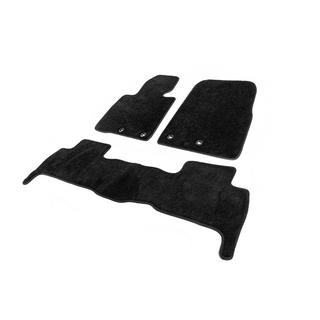 Tekstila salona paklaji Deluxe V-2 (2012-2021, melni) Toyota Land Cruiser 200 2007–2021 foto 1