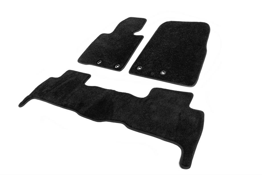 Toyota Land Cruiser 200 2007–2021 Tekstila salona paklaji Deluxe V-2 (2012-2021, melni) Image