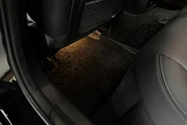 BMW 3. sērija G20/G21 2018– Tekstila paklājiņi Deluxe (Melni) foto 11