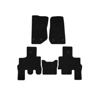 Tekstila paklājiņi Deluxe (Melni) Jeep Wrangler 2007–2017 foto 1