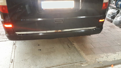 Mercedes Vito W639 2004–2014 Bagāžnieka vāka apmale (nerūsējošais tērauds) foto 5
