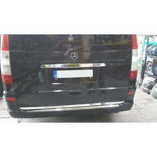 Bagāžnieka vāka apmale (nerūsējošais tērauds) Mercedes Vito W639 2004–2014 foto 3