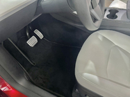 Tesla Model Y 2020– Salona tekstila paklājiņi Deluxe (2020-2024, melni) foto 6