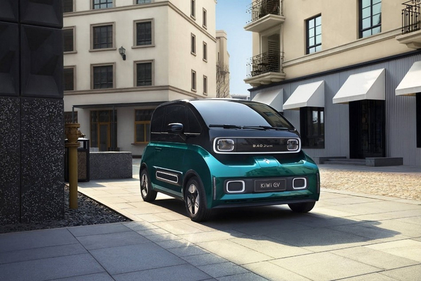Baojun KIWI: kompakta pilsētas elektroauto apskats