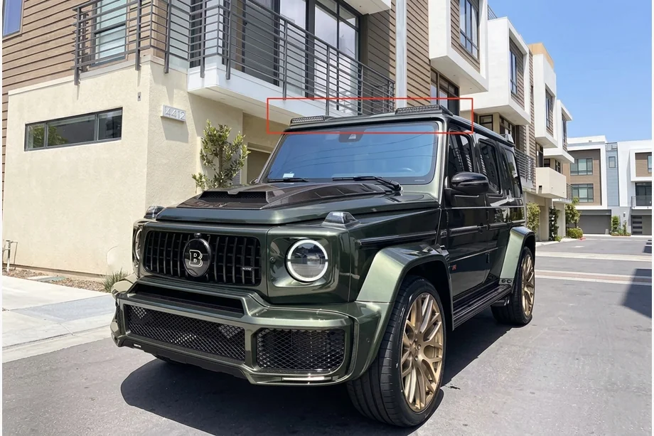 Mercedes G-Class W463 2018–2024 Aizmugurējā loga spoilers BRB-Design (karbons) Image