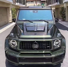 Mercedes G-Class W463 2018–2024 Motora pārsega uzlika (karbons) foto 1